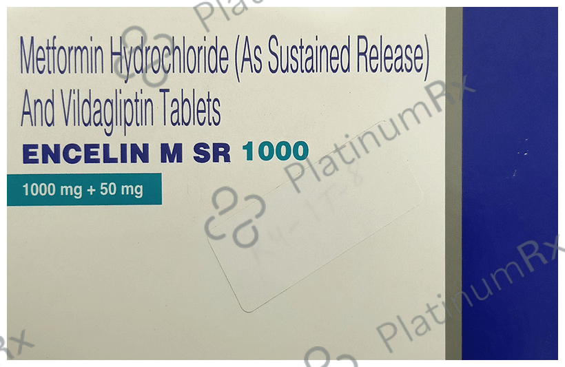 Encelin M SR 1000/50mg Tablet 10s