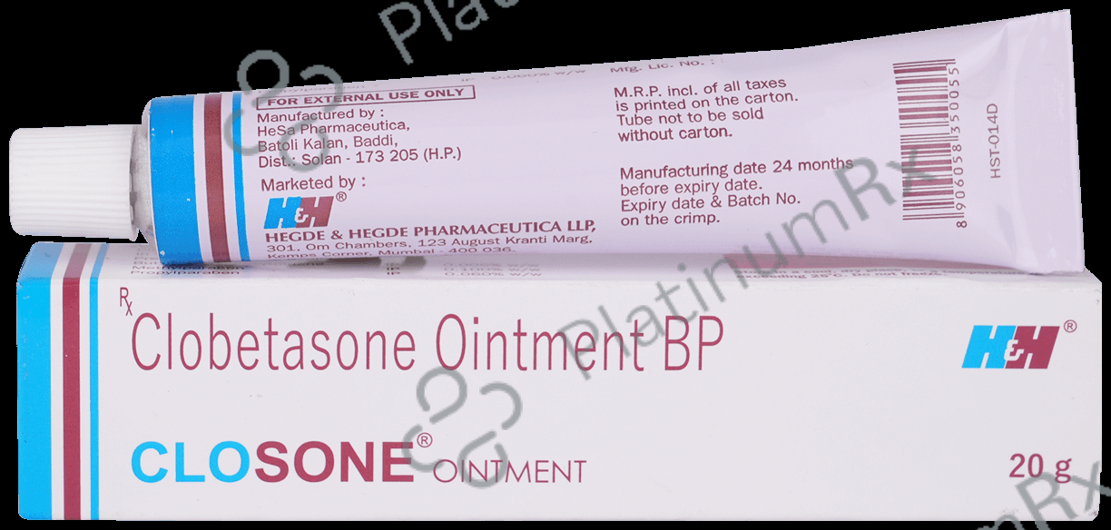 Closone 0.05% Ointment 20gm