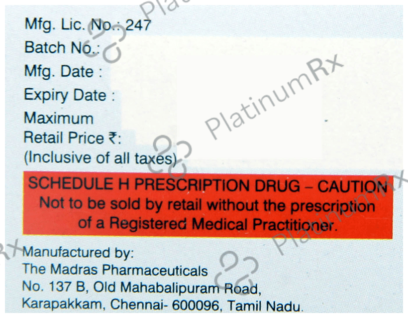 Lupidip 10mg Tablet 10s