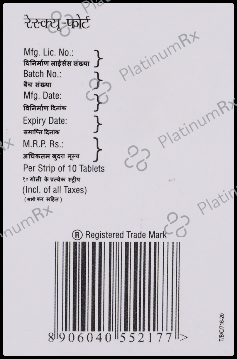 Resque Forte 4mg/2mg Tablet
