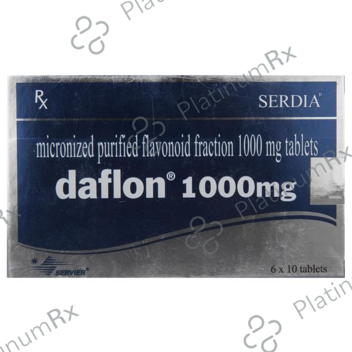 Daflon 1000mg Tablet 10 Tablet