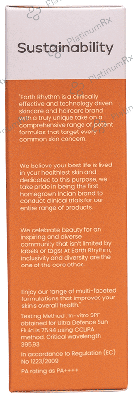 Earth Rhythm Ultra Defence Hybrid Sun Fluid SPF 50 PA++++
