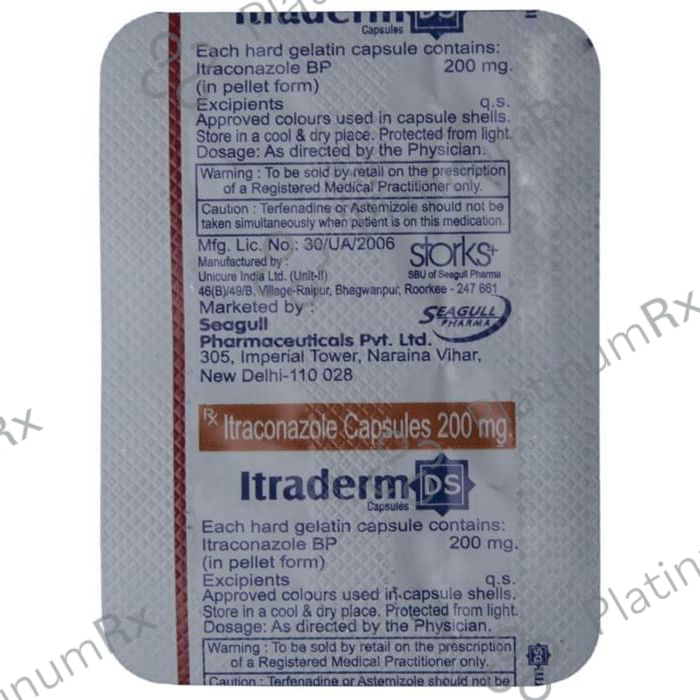 Itraderm DS Capsule 10 Capsule