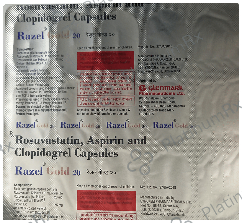 Razel Gold Capsule 15s