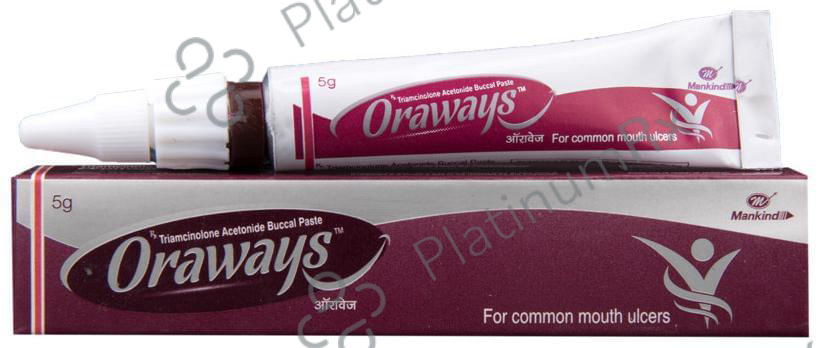 Oraways 0.1% Oral Paste 5gm