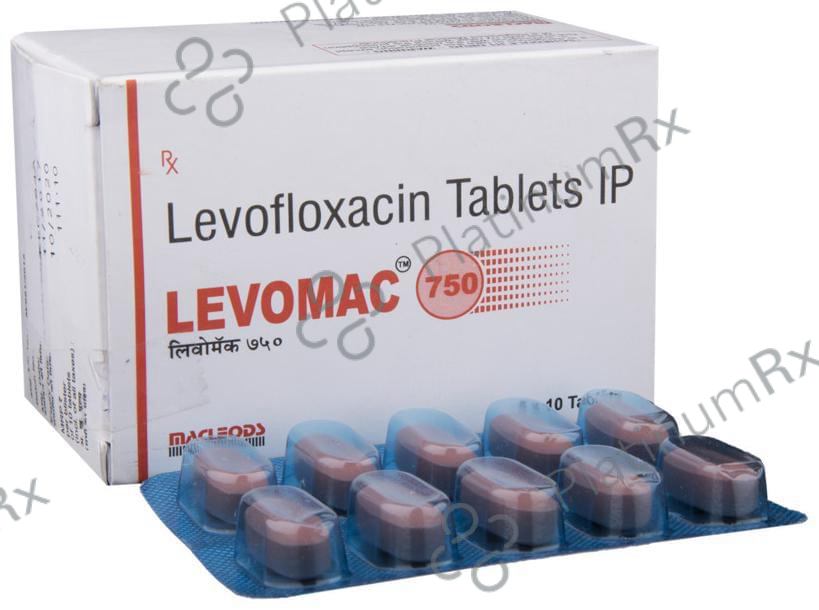 Levomac 750 Tablet 10 tablets