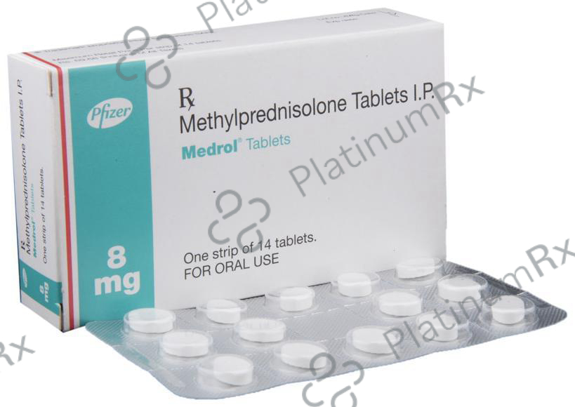 Medrol 8mg Tablet 14s
