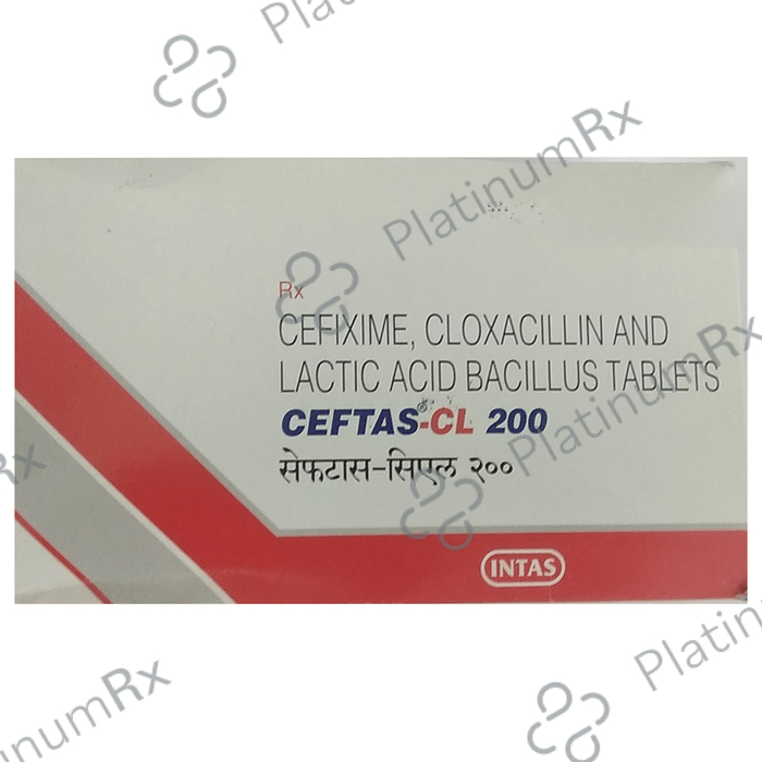 Ceftas CL Tablet 10s