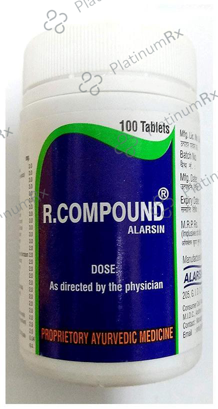R Compound Tablet 100 tablets