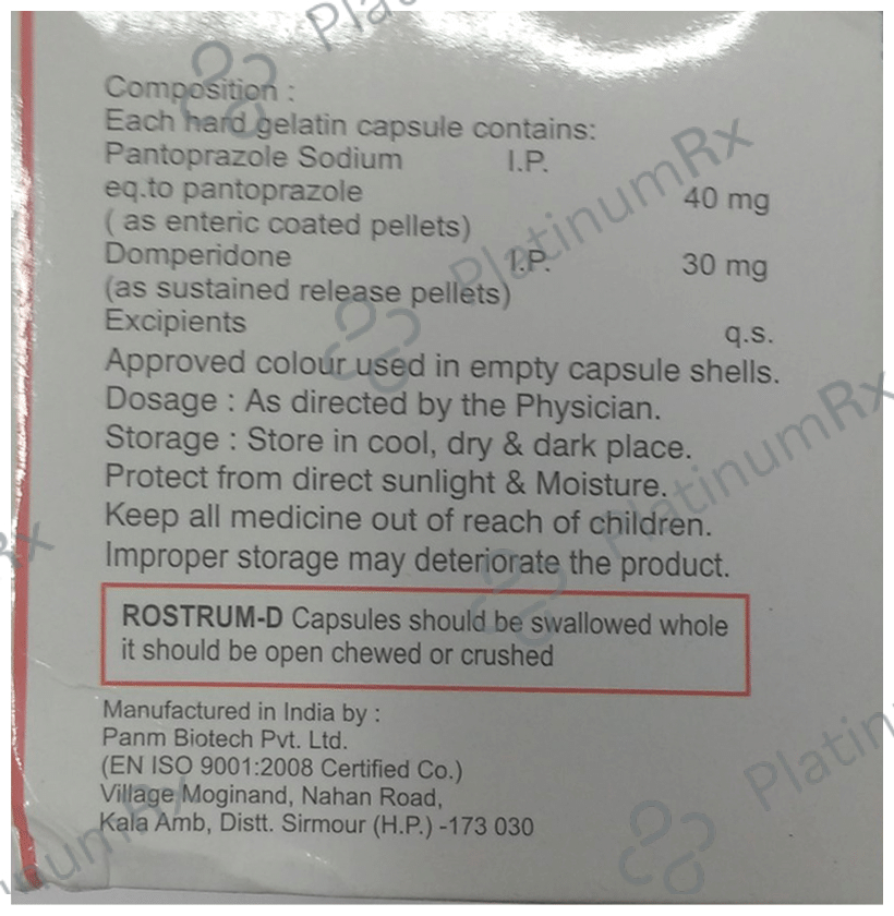 Rostrum-D Capsule