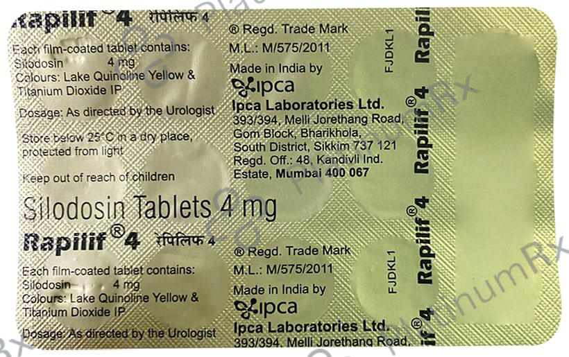 Rapilif 4mg Tablet 15s