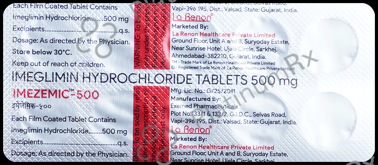 Imezemic 500mg Tablet 10s