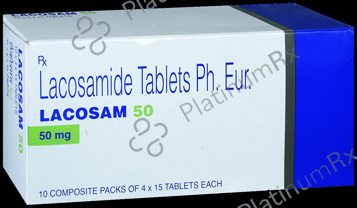Lacosam 50mg Tablet 15s