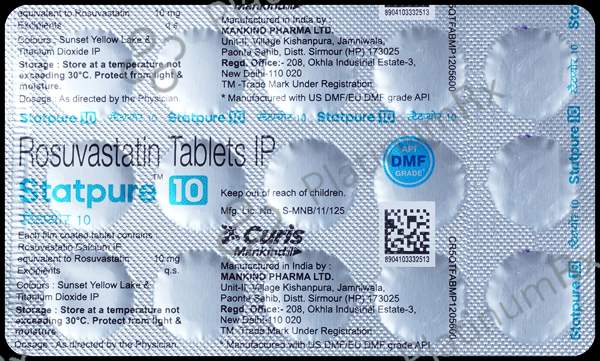 Statpure 10mg Tablet 15s