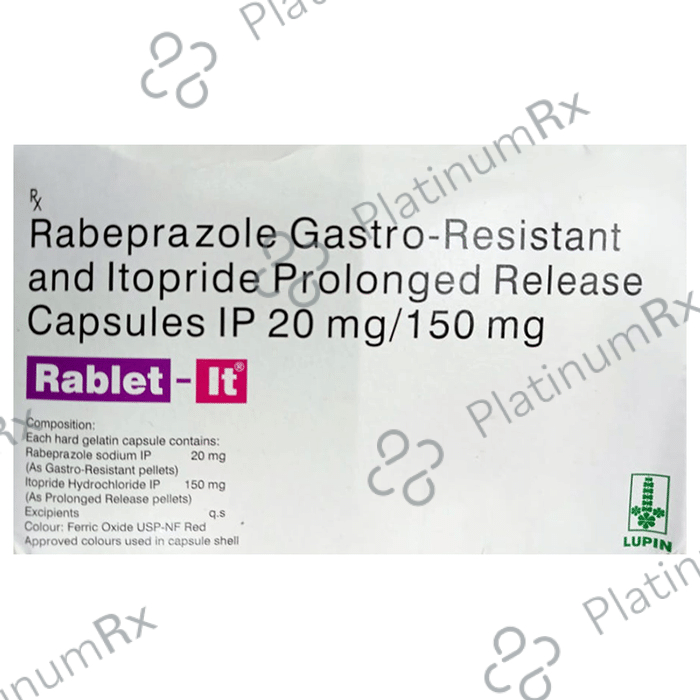 Rablet IT 150/20mg Capsule PR 10s