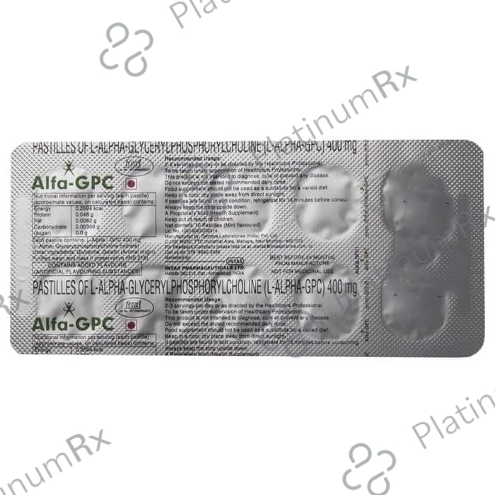 Alfa GPC Pastilles