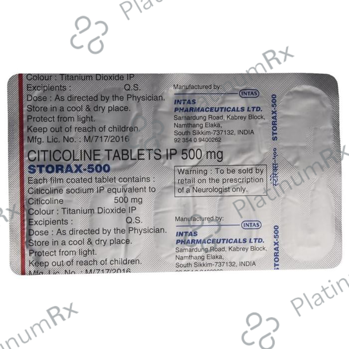 Storax 500mg Tablet 10s