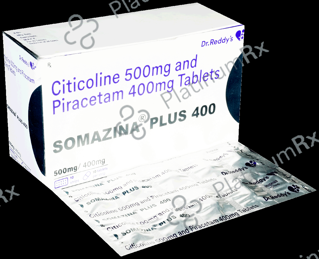 Somazina Plus 400/500mg Tablet 10s
