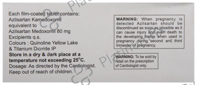Zilarta 80mg Tablet 10s