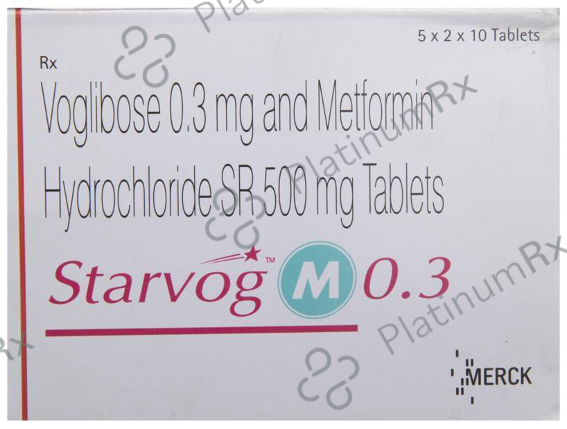 Starvog M SR 500/0.3mg Tablet 10s