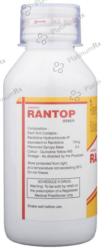 Rantop 75mg Mango Oral Syrup 100ml