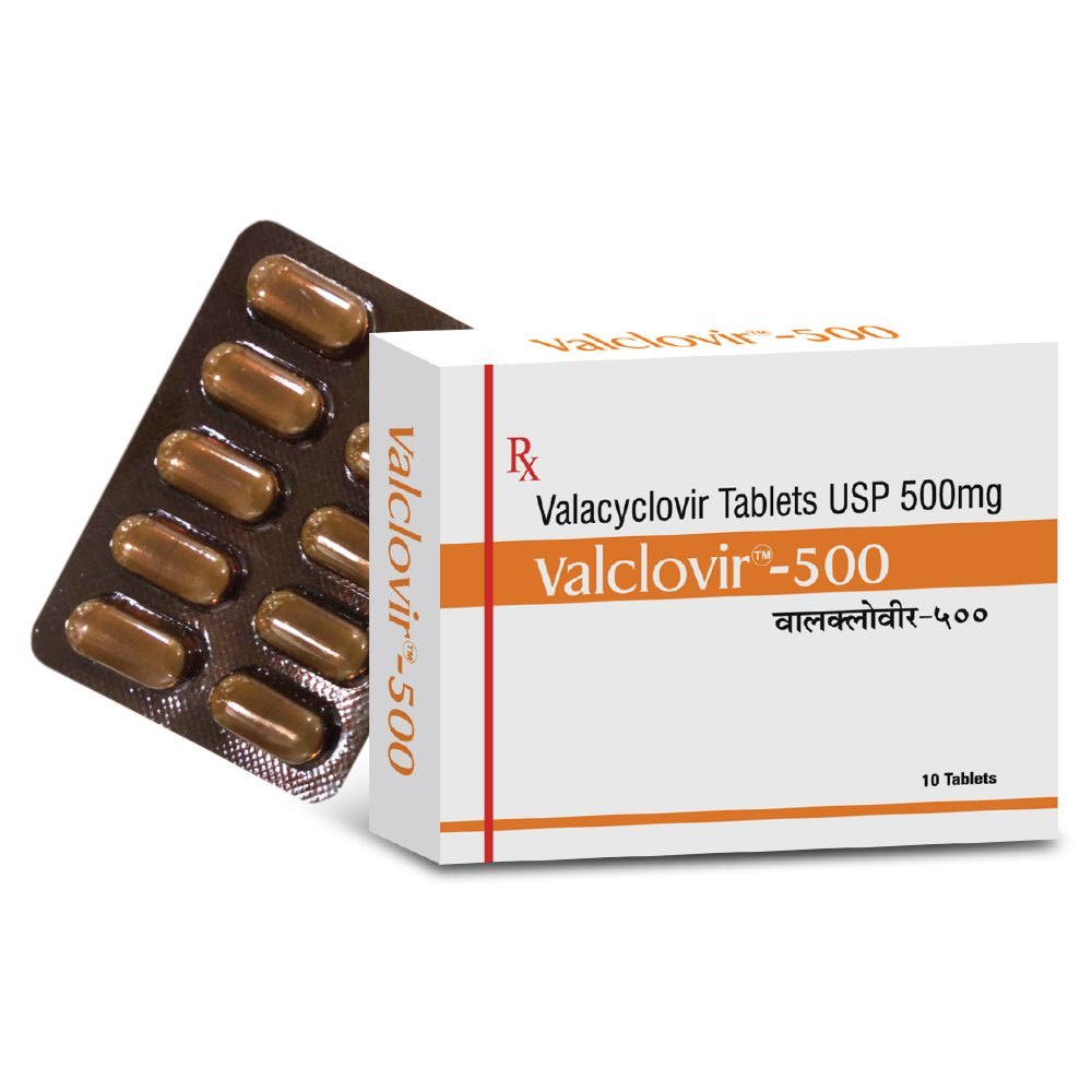 Valclovir 500mg Tablet 10s