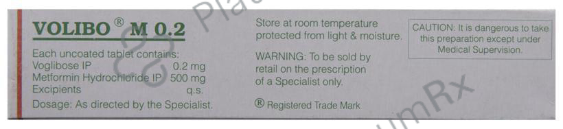 Volibo M 500/0.2mg Tablet 10s