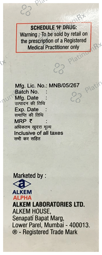 Criz M 2.5/4mg Syrup 60ml