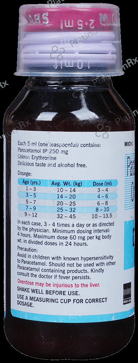Dolo 250mg Oral Suspension 60ml