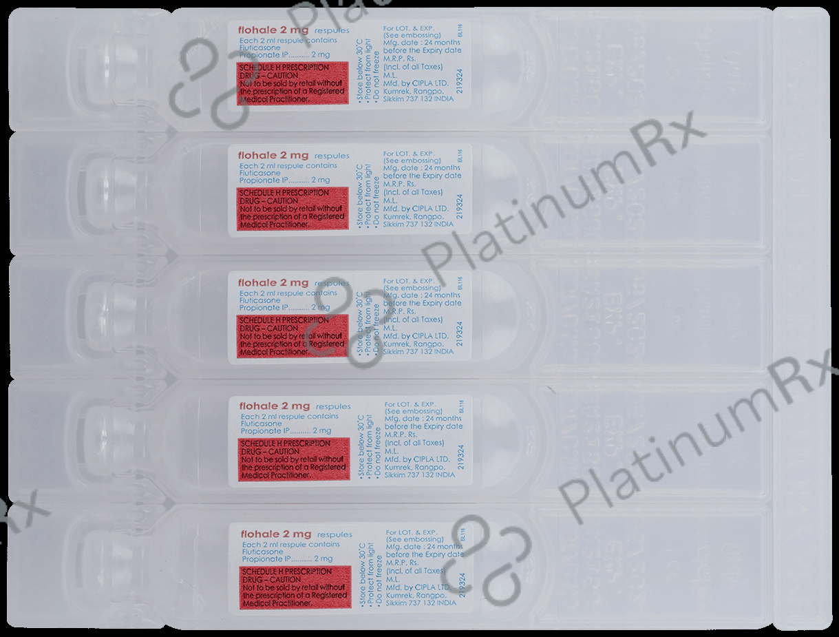 Flohale 2mg Respules 2ml*5s