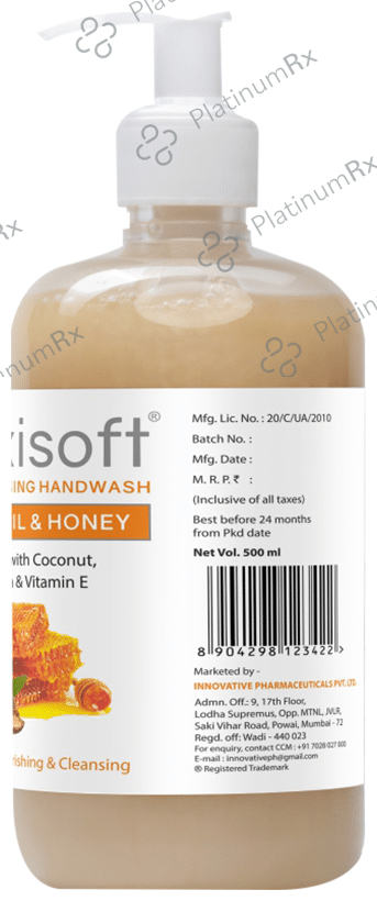 Maxisoft Argan Oil & Honey Deep Cleansing Handwash (500ml Each) 1 Bottle