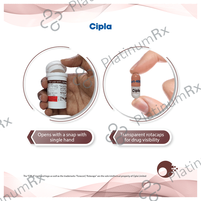 Foracort 400/6mcg Rotacap 30s