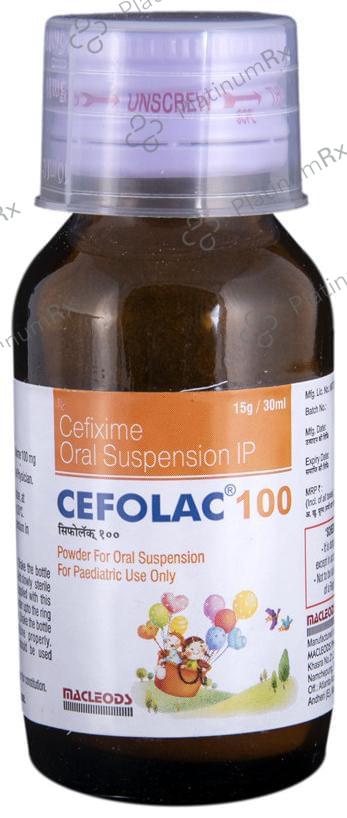 Cefolac 100mg Oral Suspension 30ml