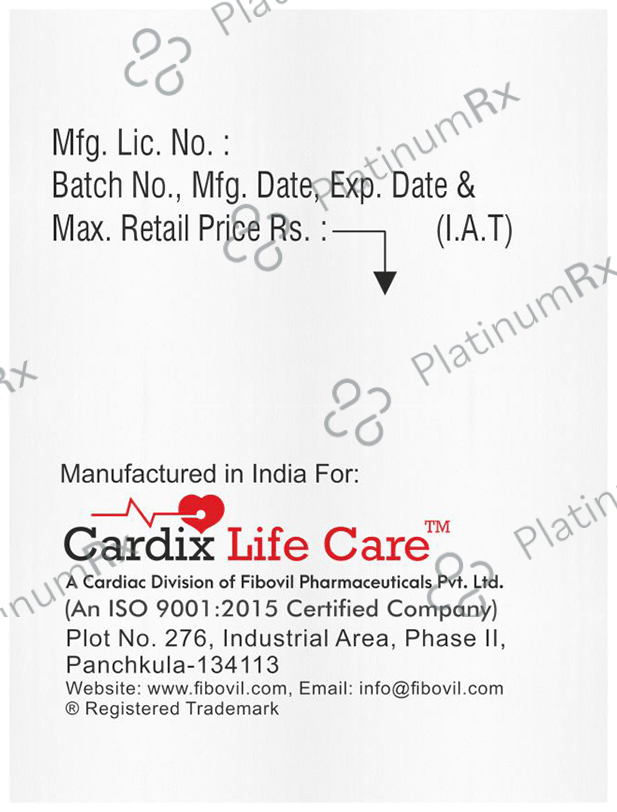 Cilocard 50mg Tablet