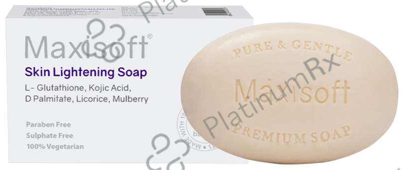 Maxisoft Skin LIghtening Soap (75gm Each) 4 units