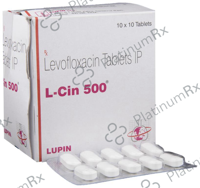 L Cin 500mg Tablet 10s