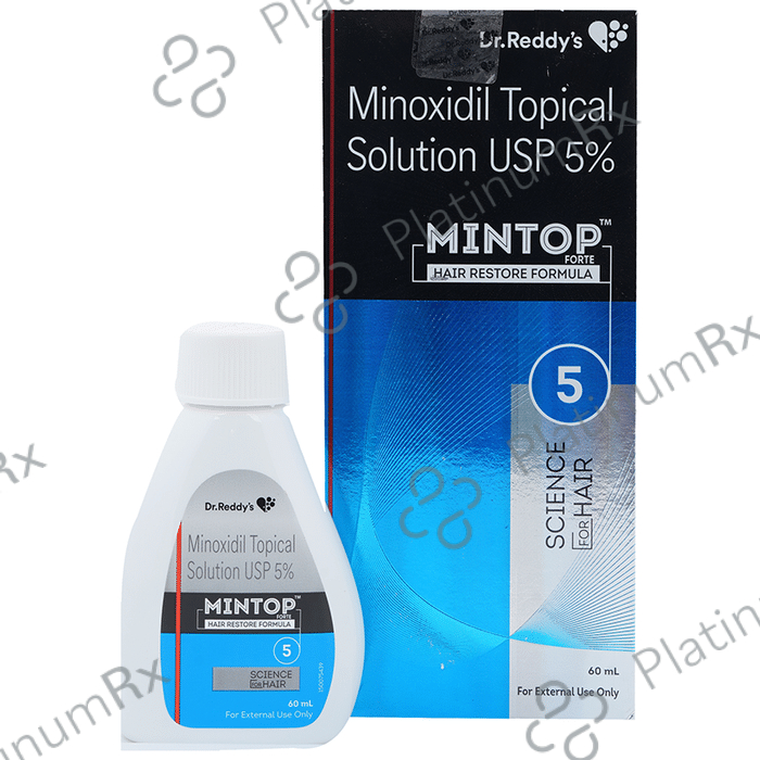 Mintop Forte 5% Minoxidil Solution 120ml