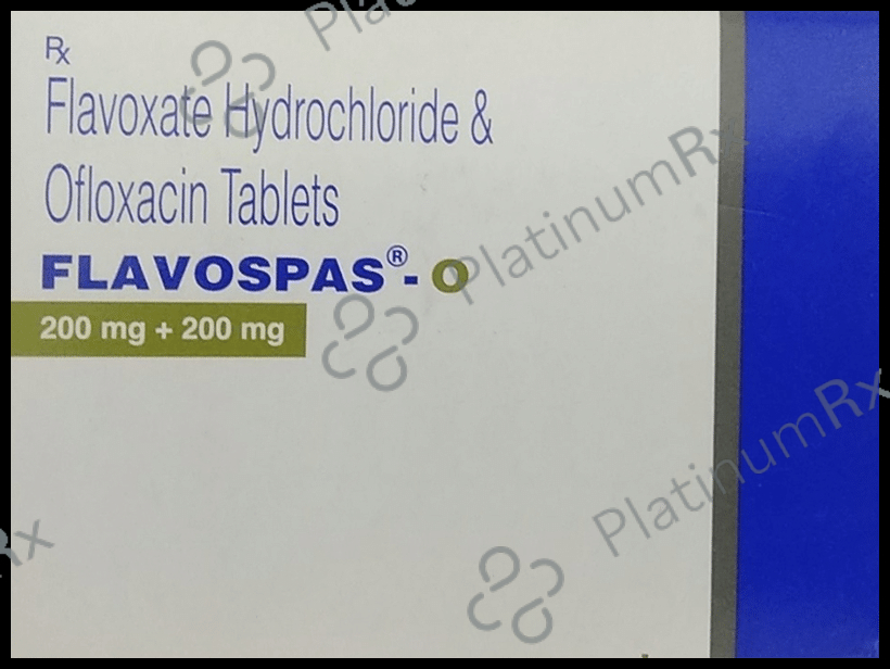 Flavospas O 200 mg/200 mg Tablet