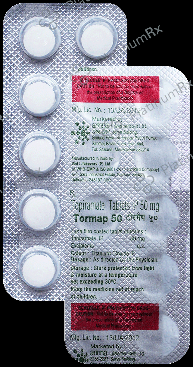 Tormap 50mg Tablet