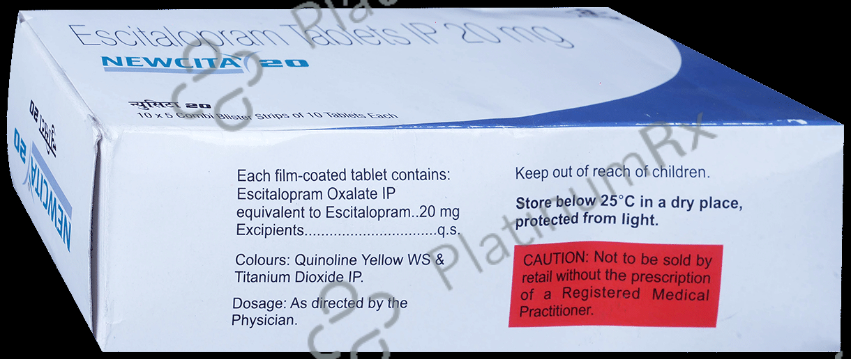 Newcita 20mg Tablet 10s