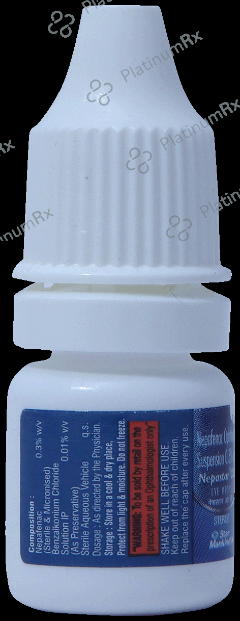 Nepastar OD 0.3% Eye Drop 3ml