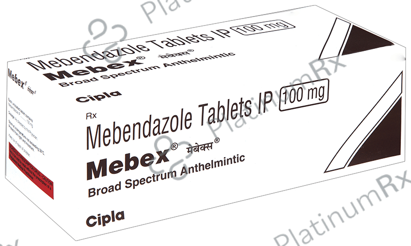 Mebex 100mg Tablet 6s