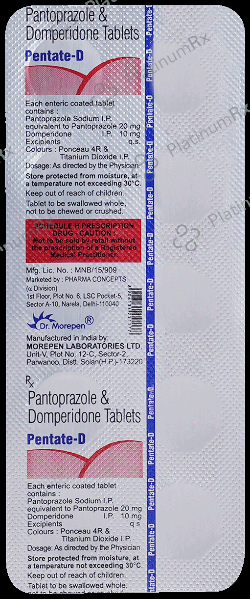 Pentate D Tablet 10s