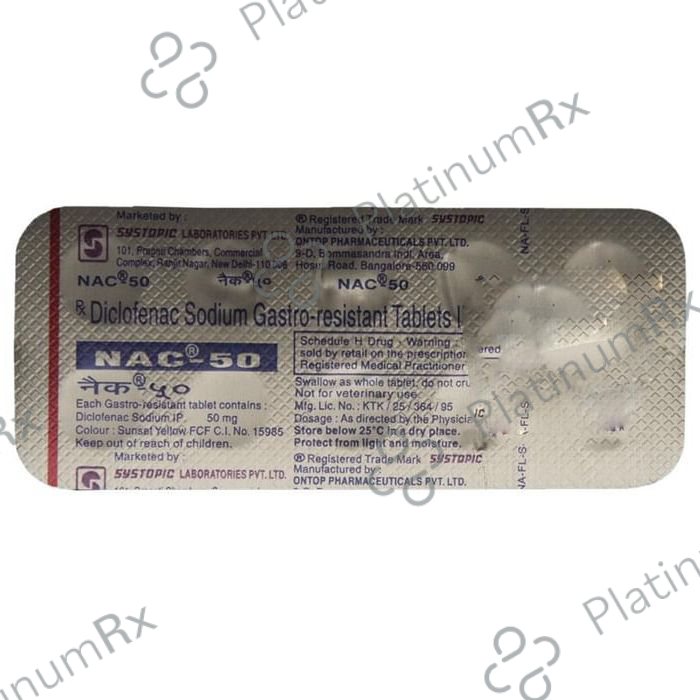 NAC 50mg Tablet 10s
