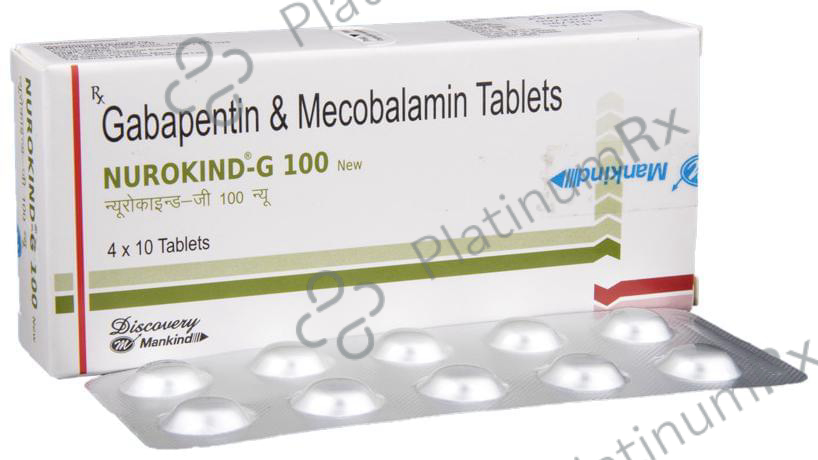 Nurokind G 100 New 100/500mcg Tablet 10s