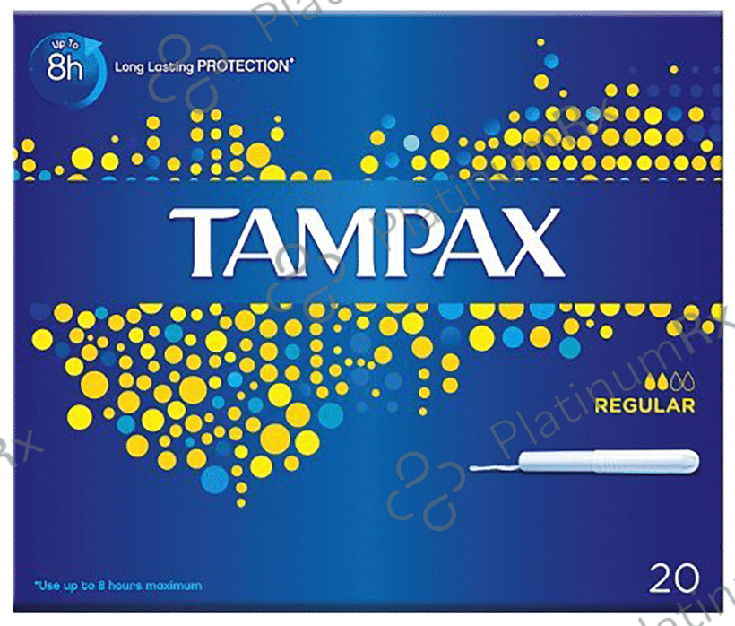 Tampax Tampons Regular Flow