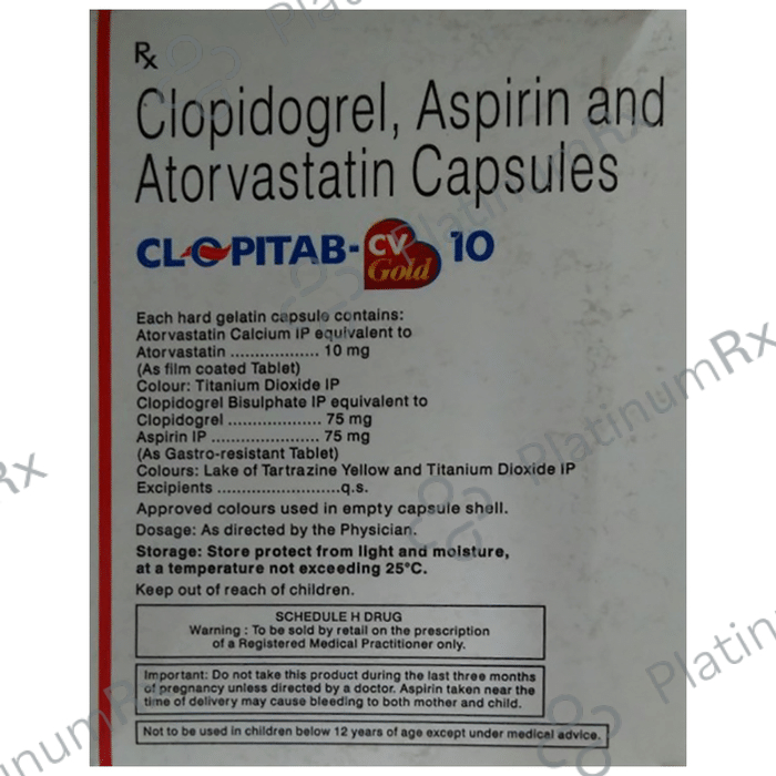 Clopitab CV Gold Capsule 10s