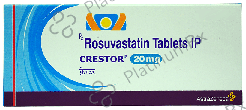 Crestor 20mg Tablet 10s