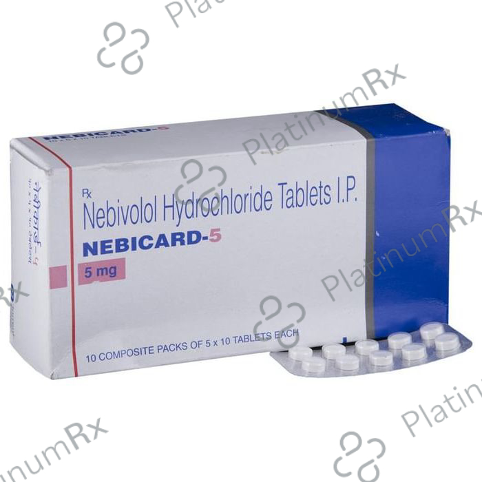 Nebicard 5mg Tablet 10s