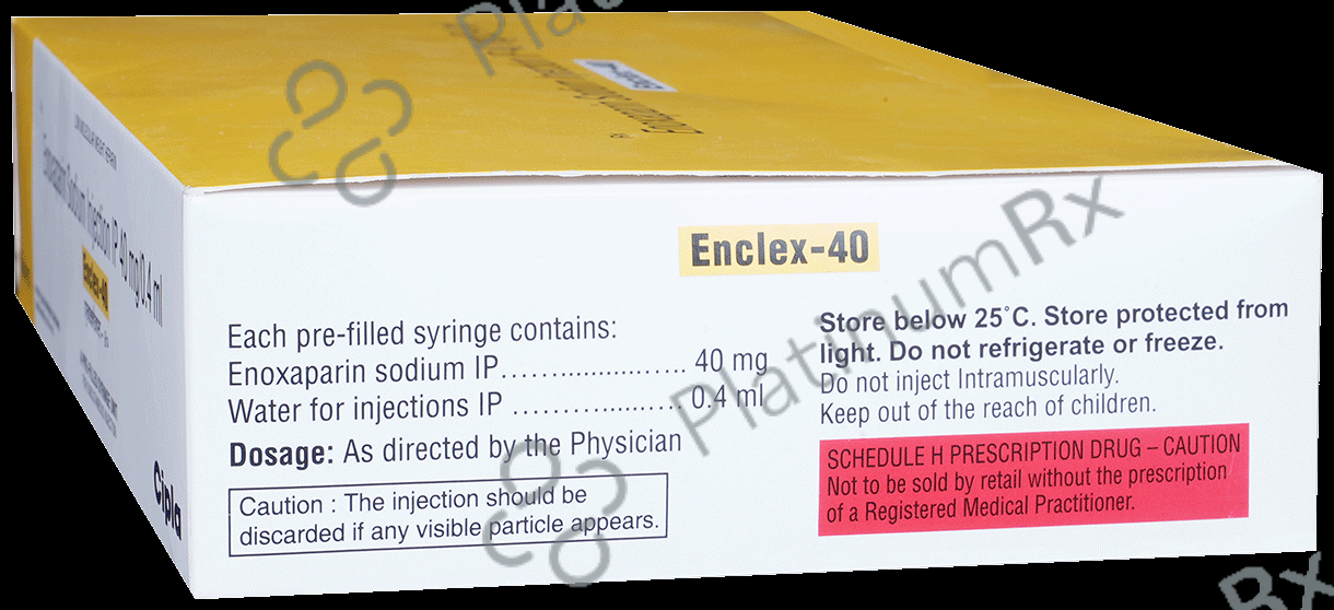 Enclex 40mg Injection 1s